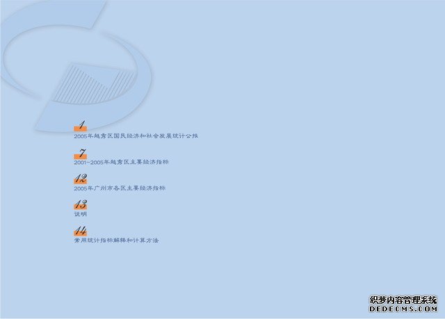 广州市越秀区2005年国民经济和社会发展统计公报