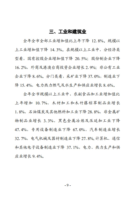 钦州市2020年国民经济和社会发展统计公报